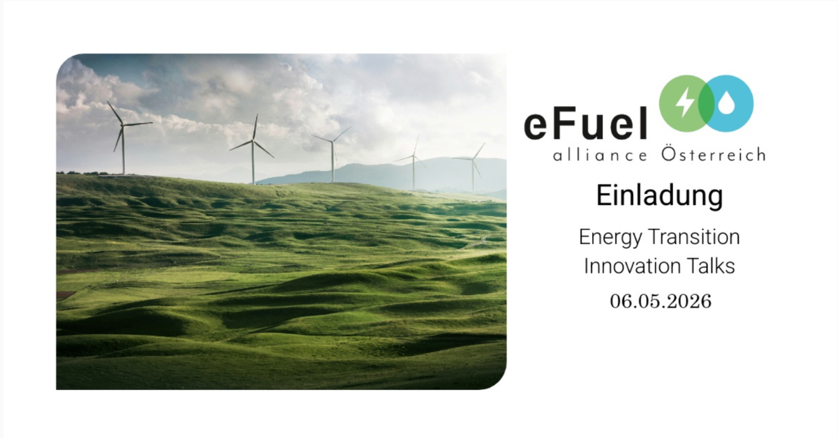 eFuel Alliance Österreich - Energy Transition Innovation Talks