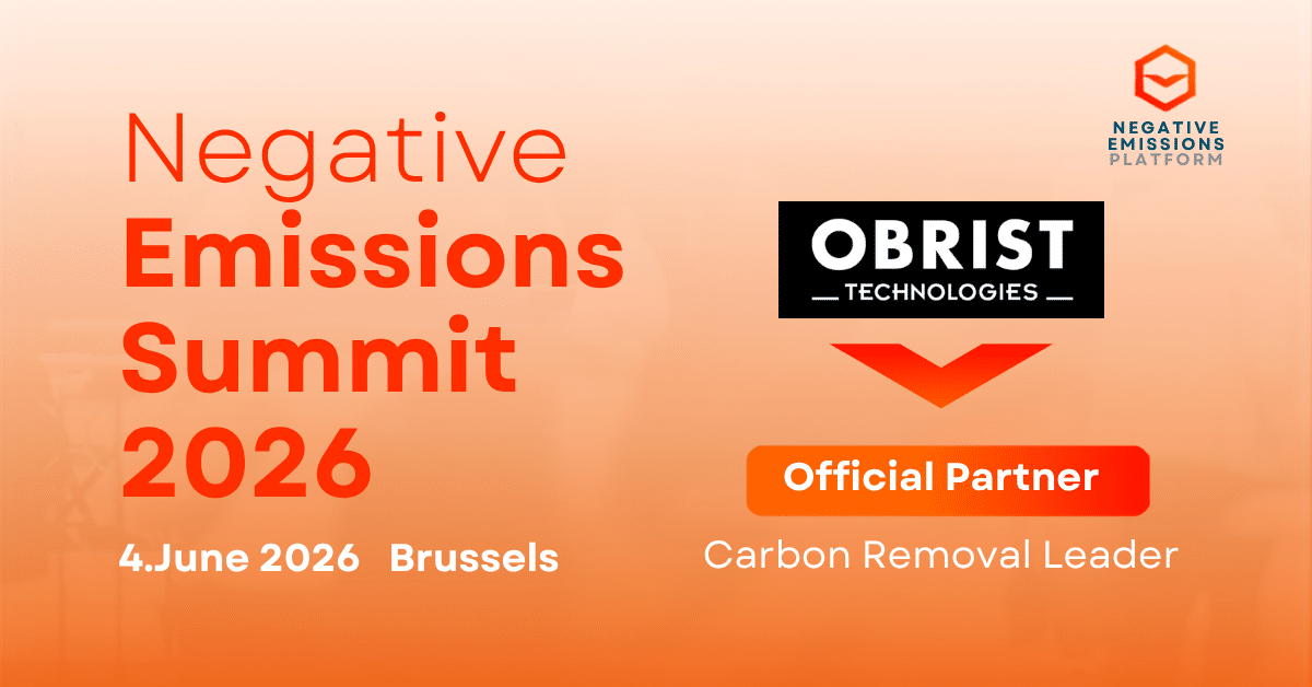Negative Emissions Summit 2026